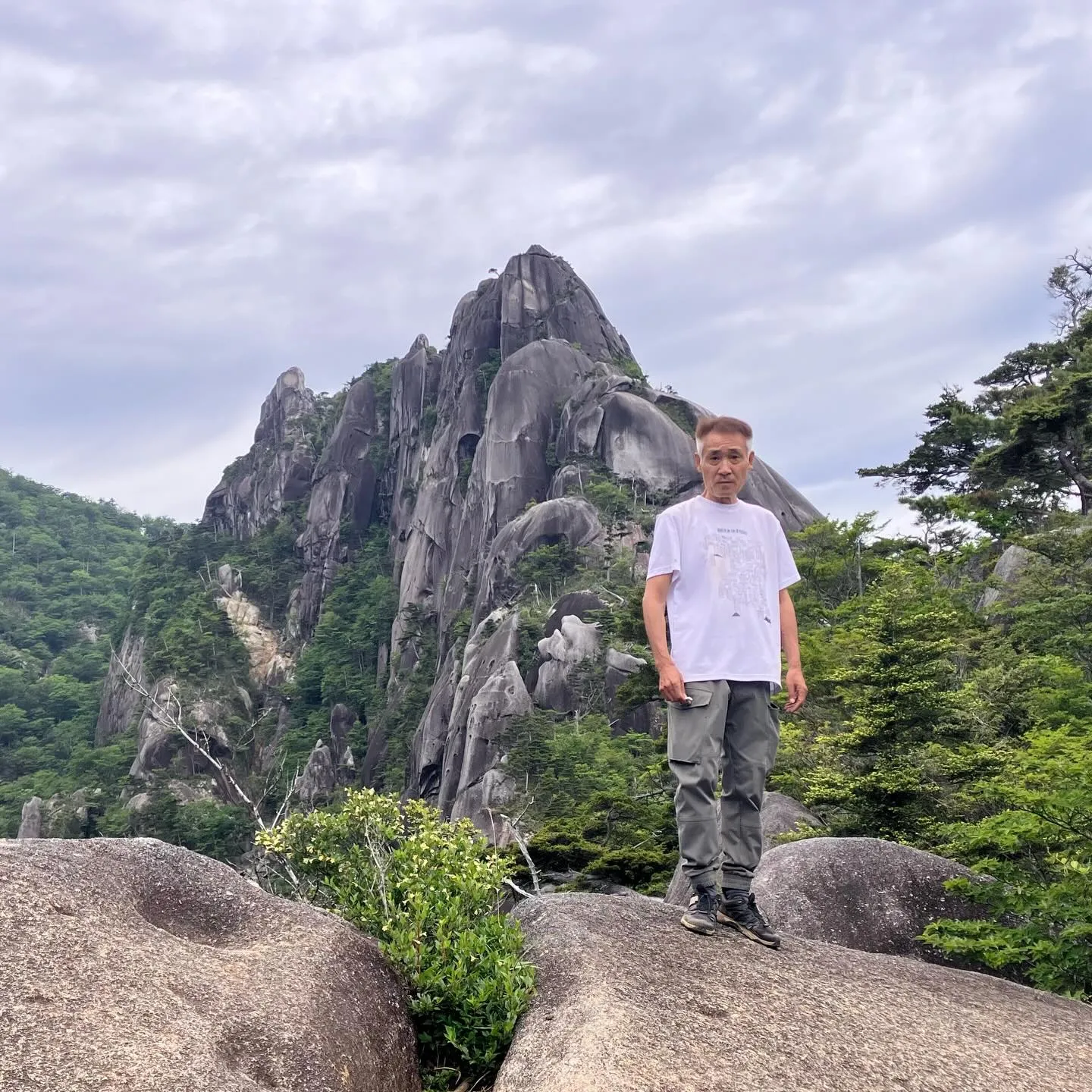 祖母・傾・大崩ユネスコエコパークの大崩山⛰️