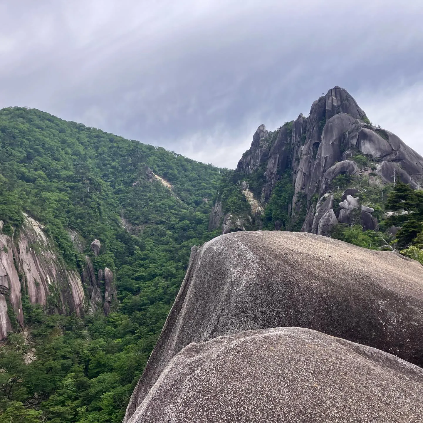 祖母・傾・大崩ユネスコエコパークの大崩山⛰️