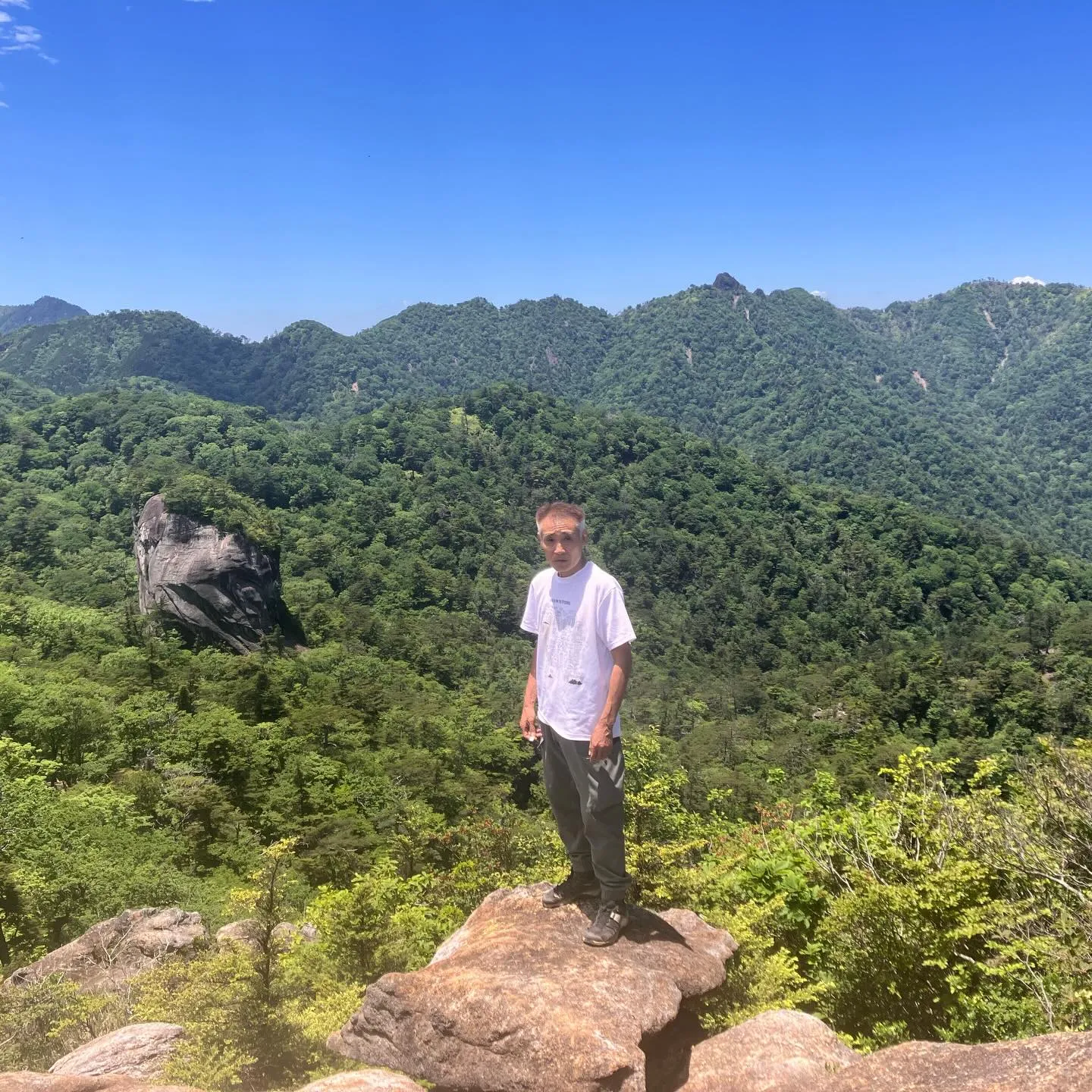 祖母・傾・大崩ユネスコエコパークの大崩山⛰️