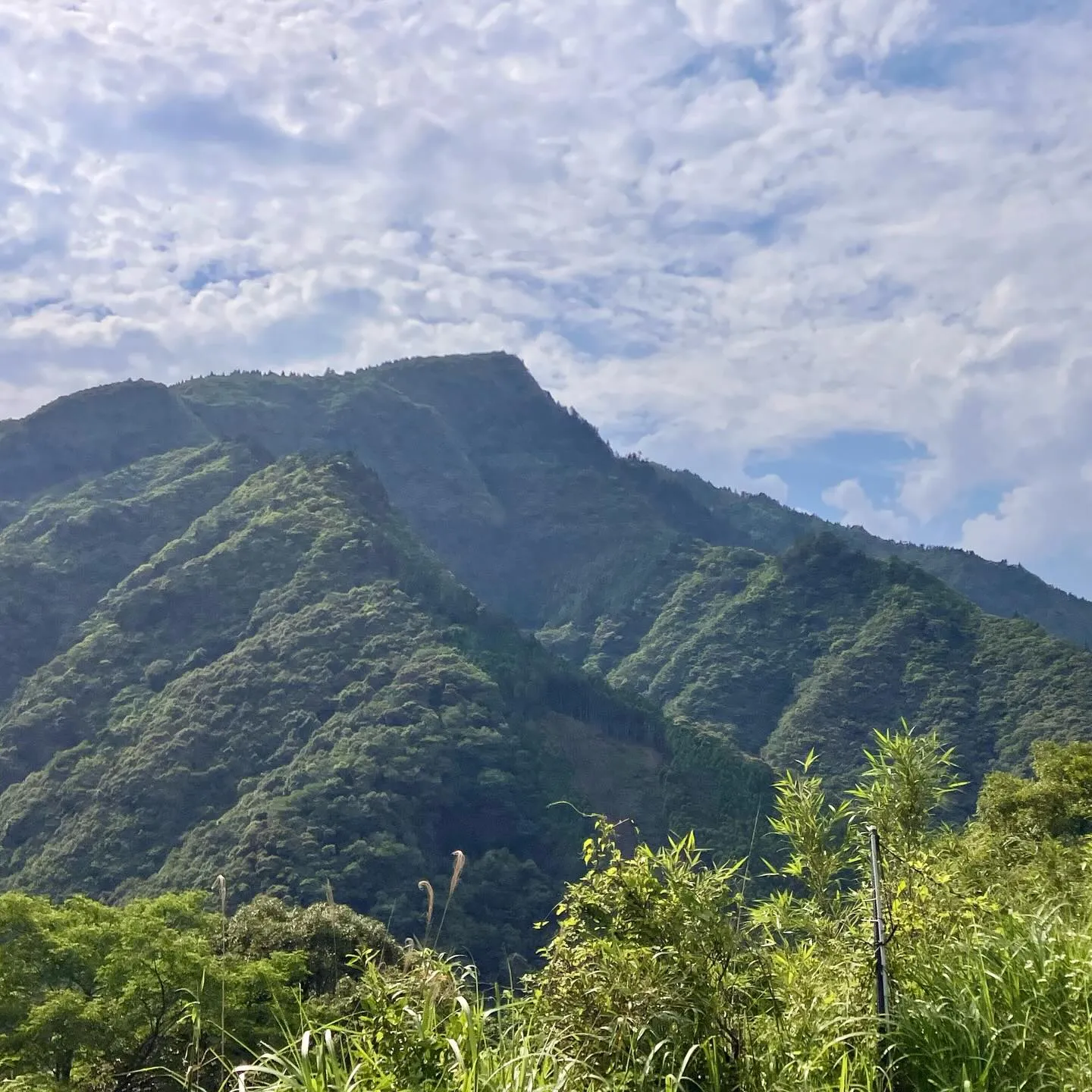 全国7位の平均斜度 宮崎県の地蔵岳⛰️