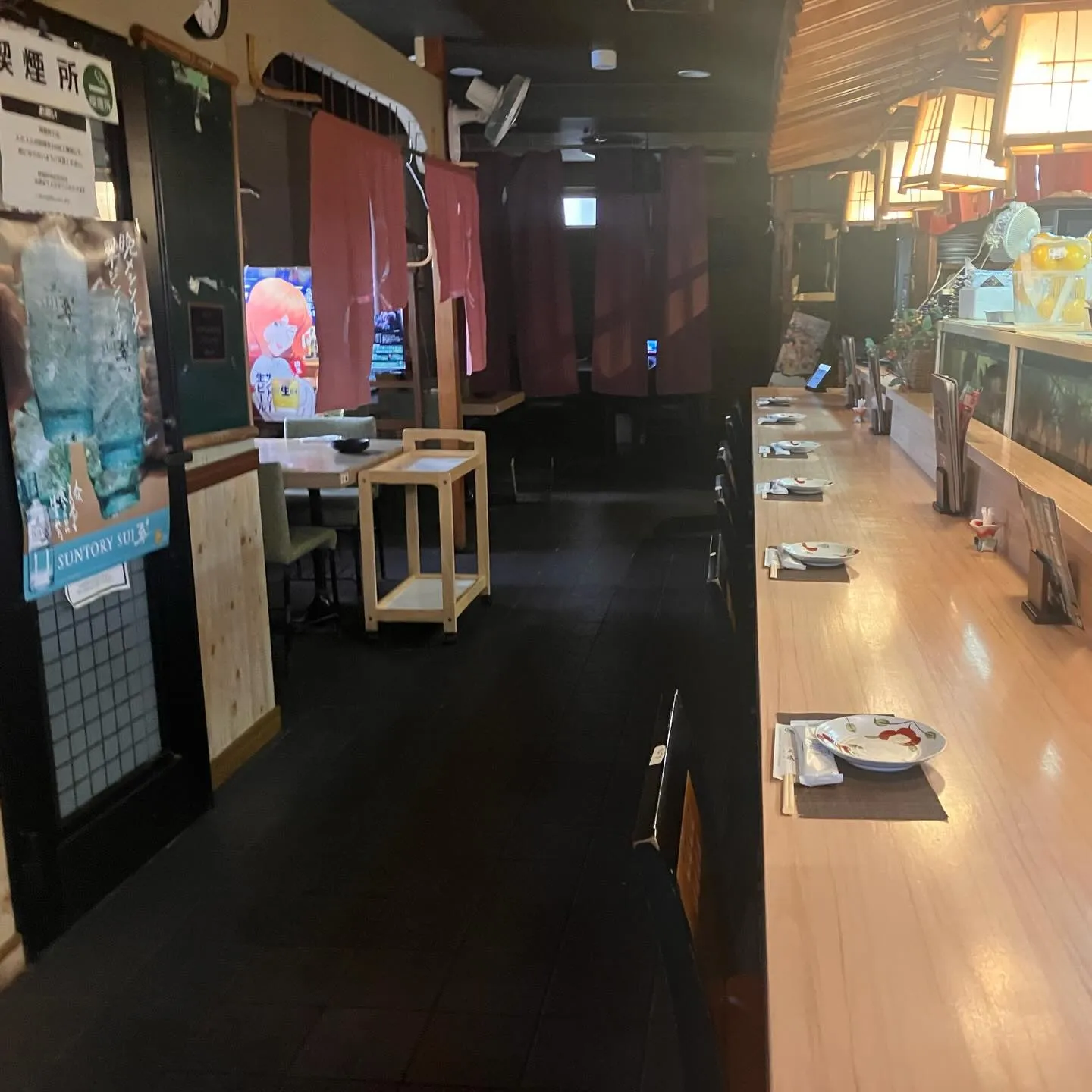 五島市役所の側に位置する いけす割烹心誠🐟