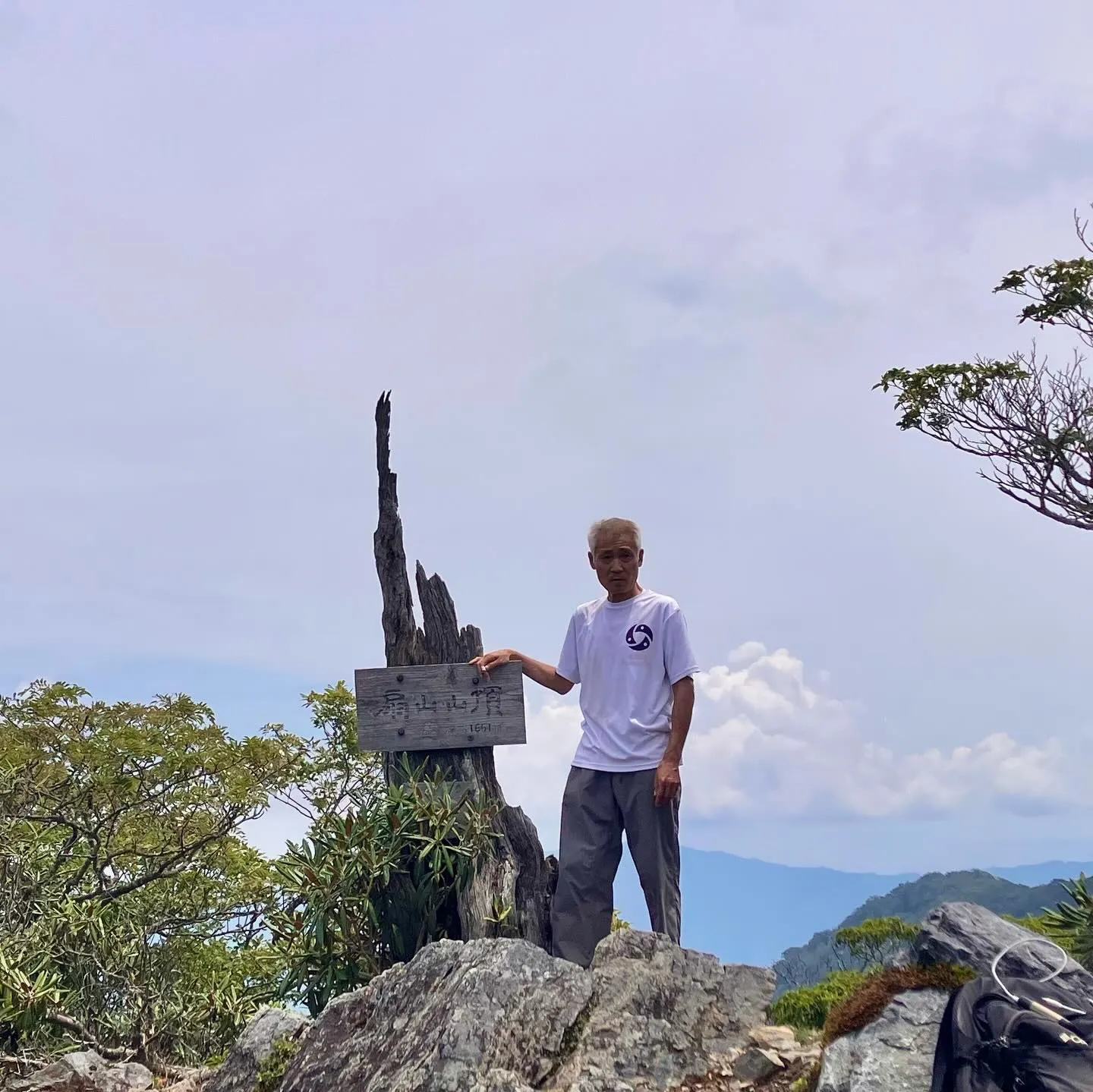 九州脊梁山地の名峰 扇山 1,662m⛰️