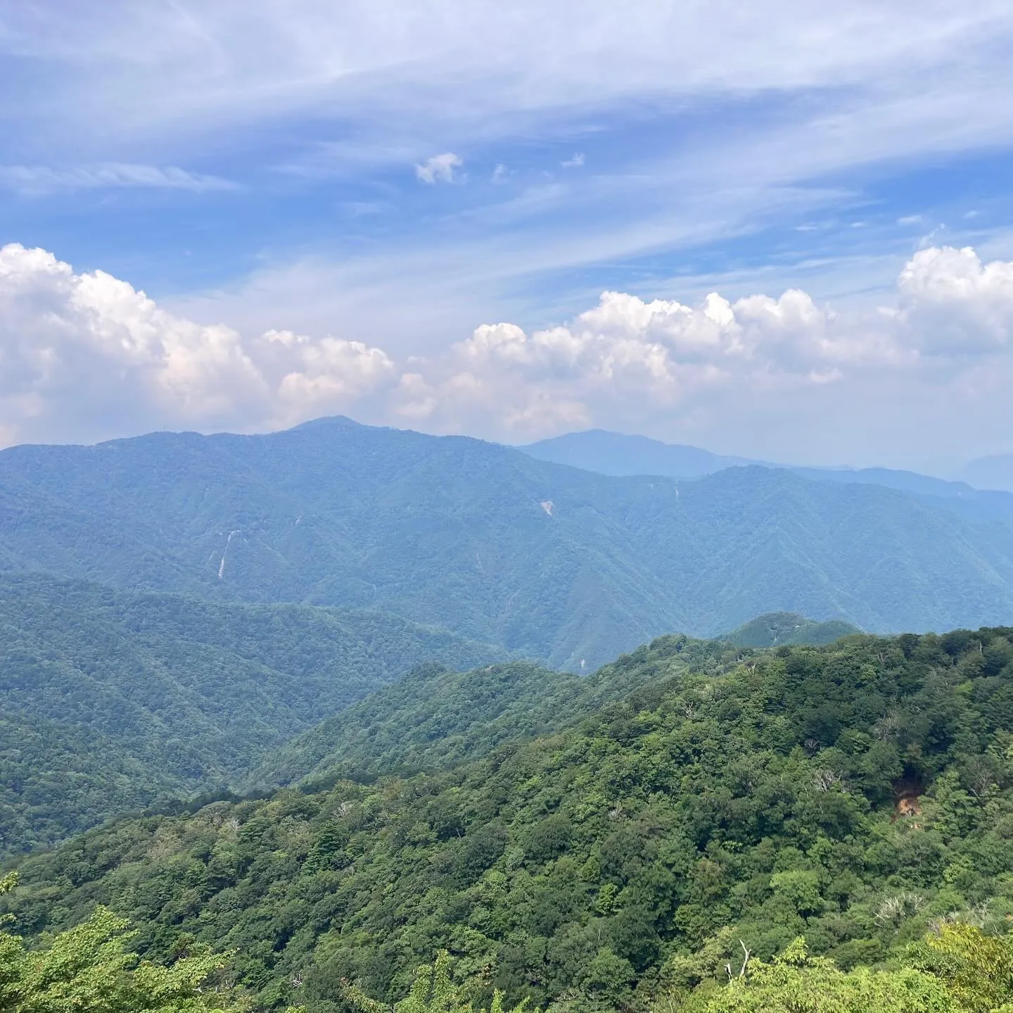 九州脊梁山地の名峰 扇山 1,662m⛰️