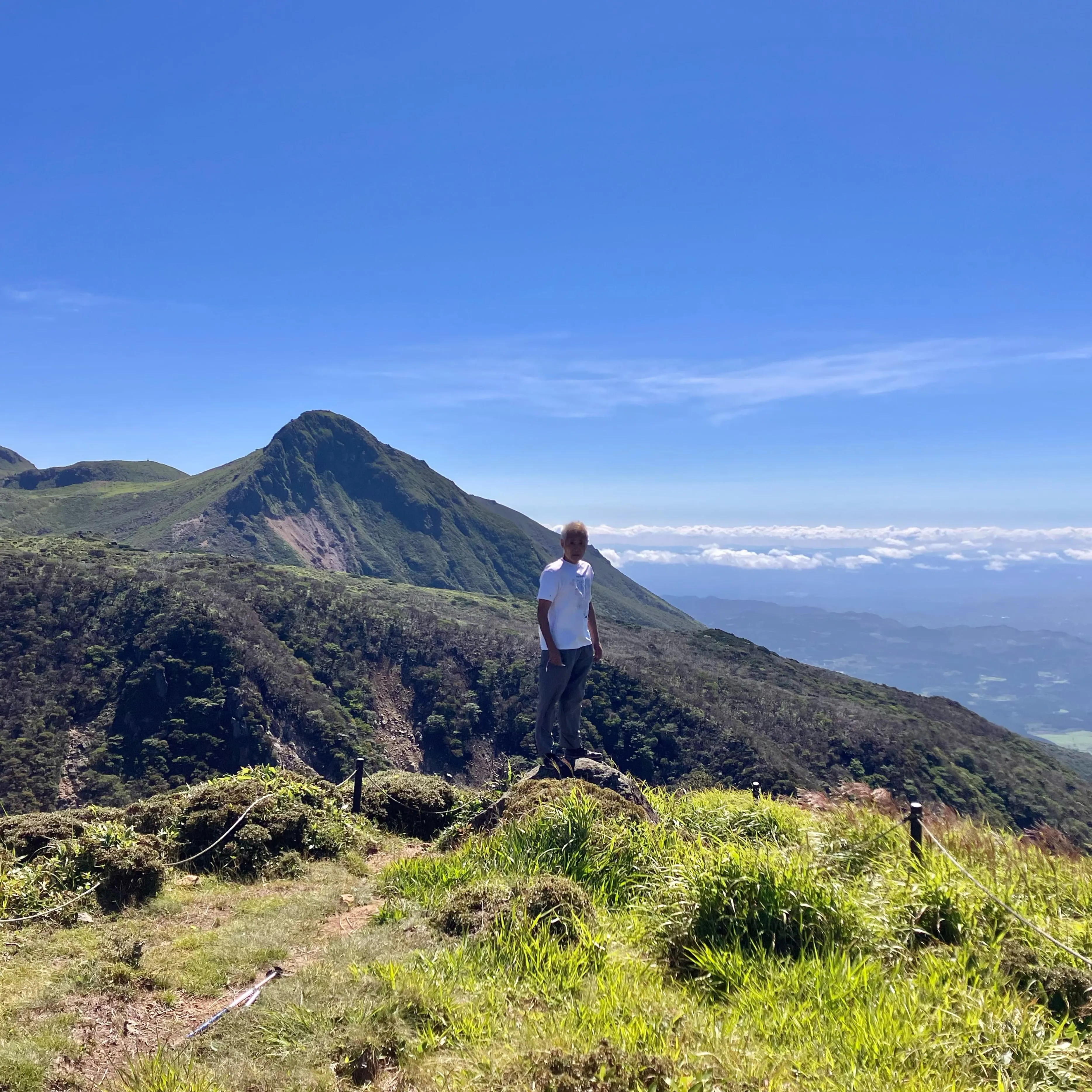 九州の屋根 くじゅう連山の名脇役 扇ヶ鼻⛰️