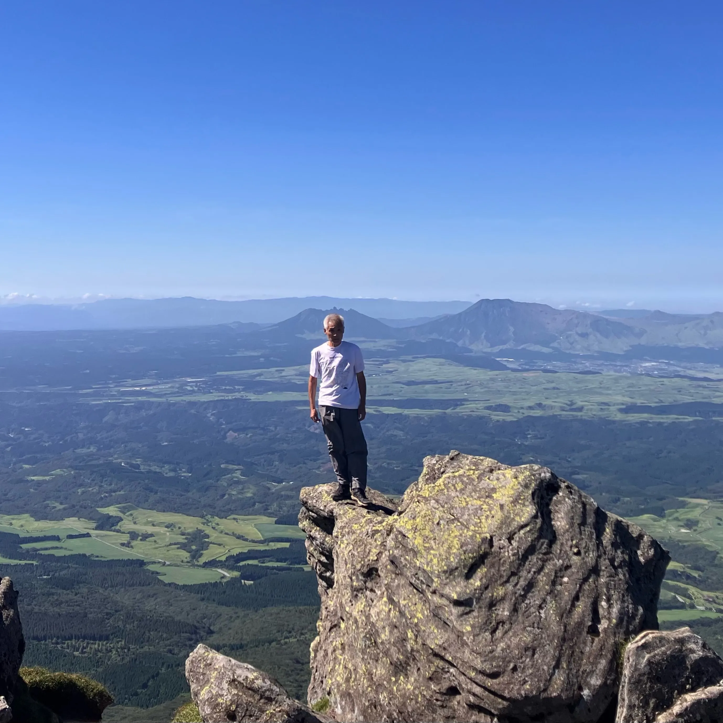九州の屋根 くじゅう連山の名脇役 扇ヶ鼻⛰️