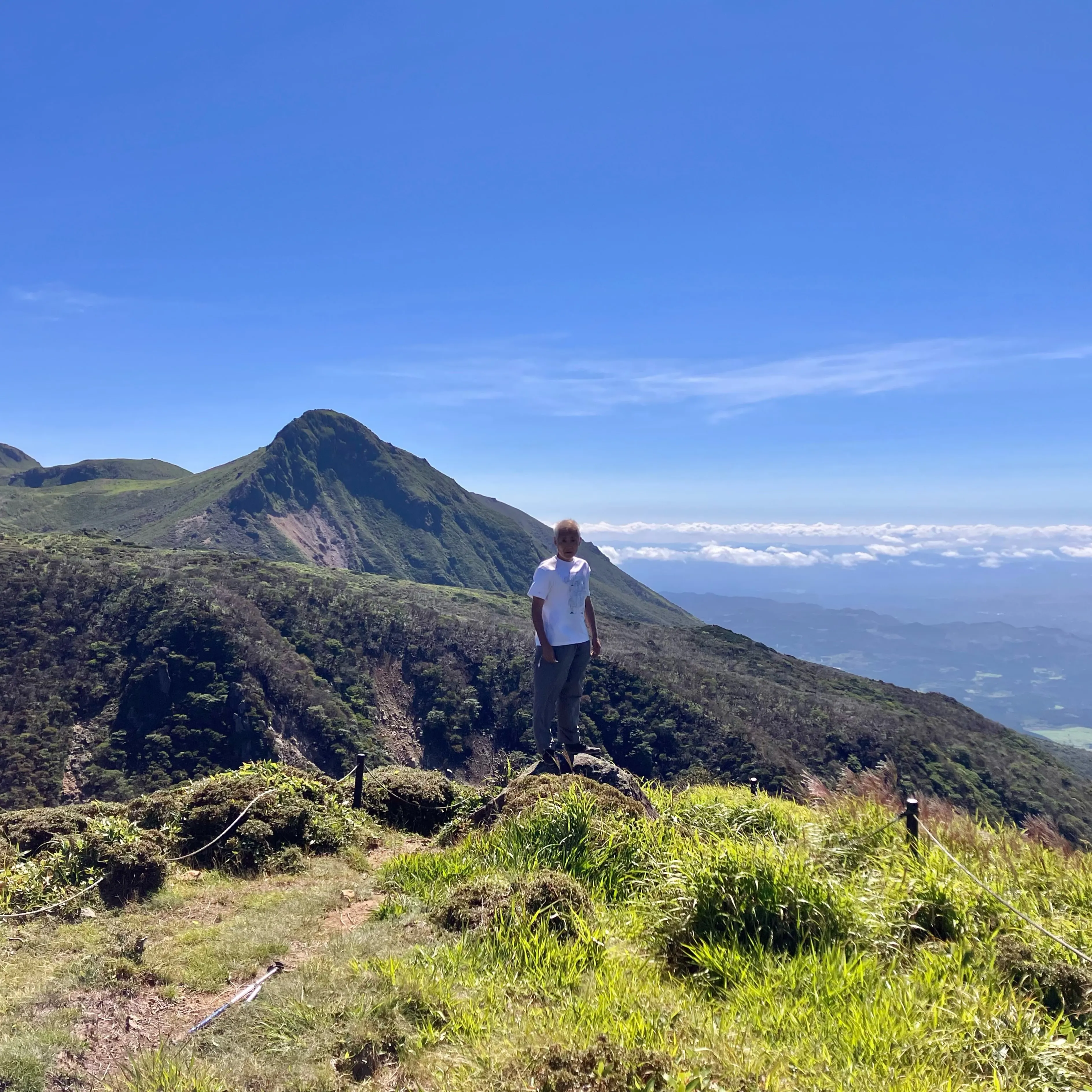 九州の屋根 くじゅう連山の名脇役 扇ヶ鼻⛰️