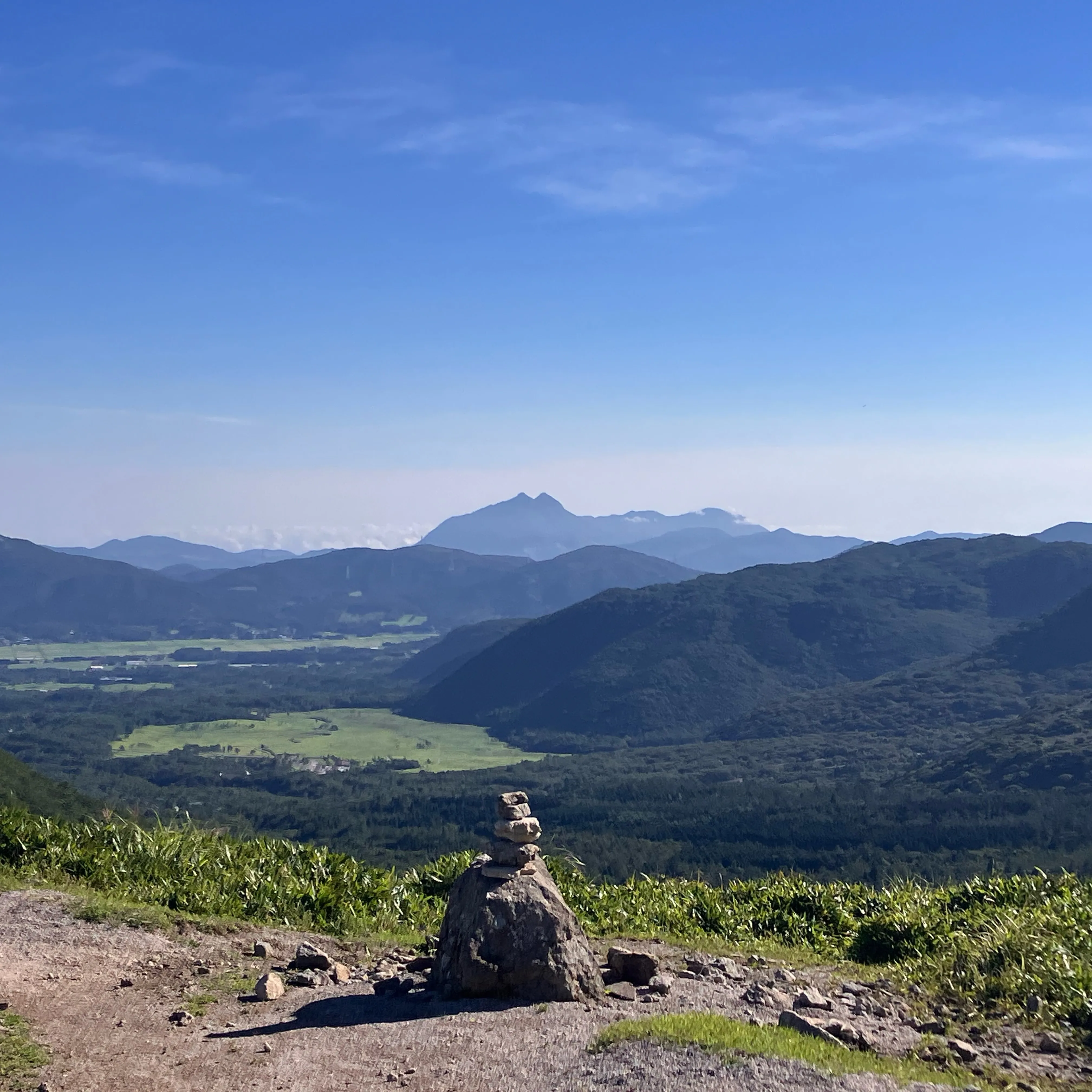 九州の屋根 くじゅう連山の名脇役 扇ヶ鼻⛰️