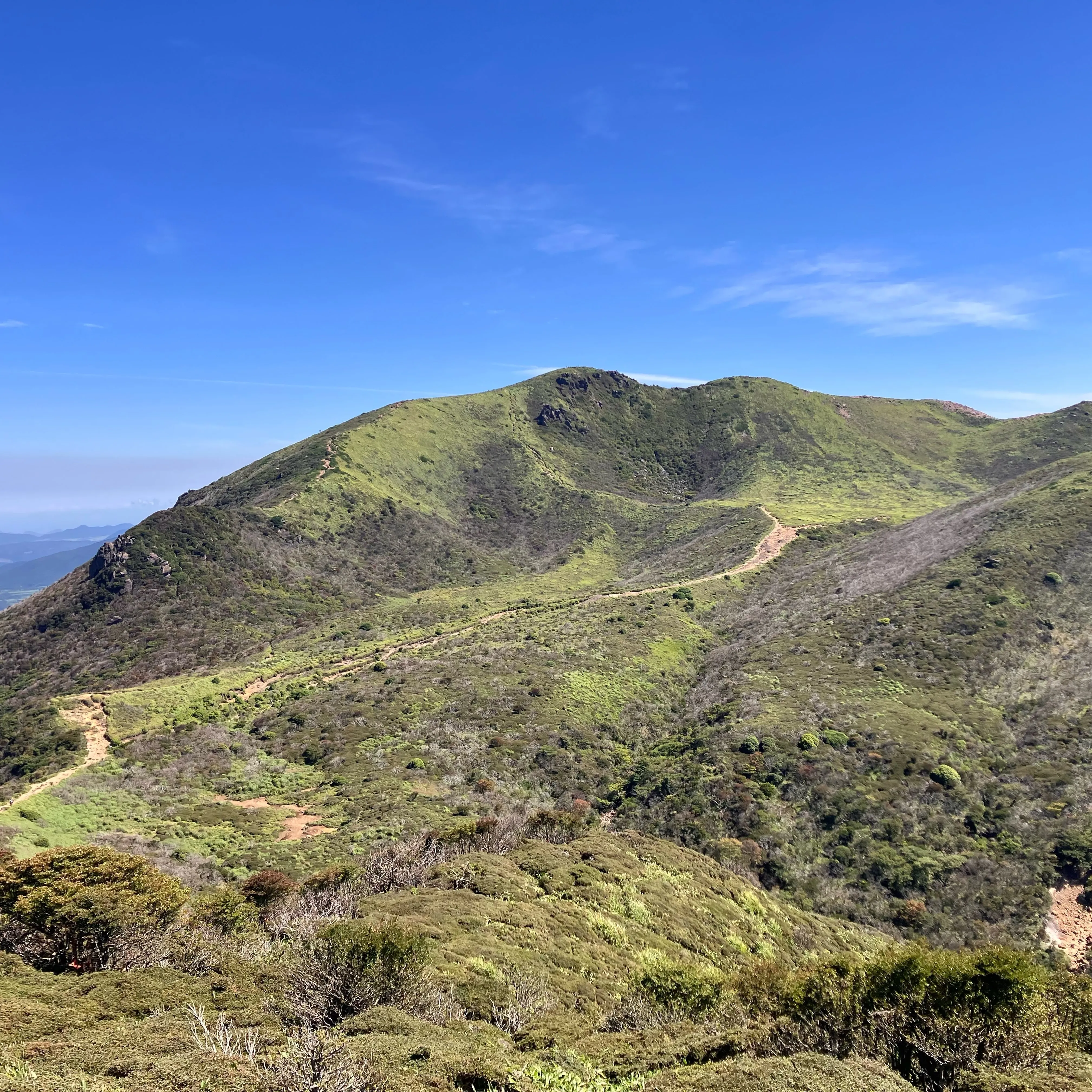 九州の屋根 くじゅう連山の名脇役 扇ヶ鼻⛰️