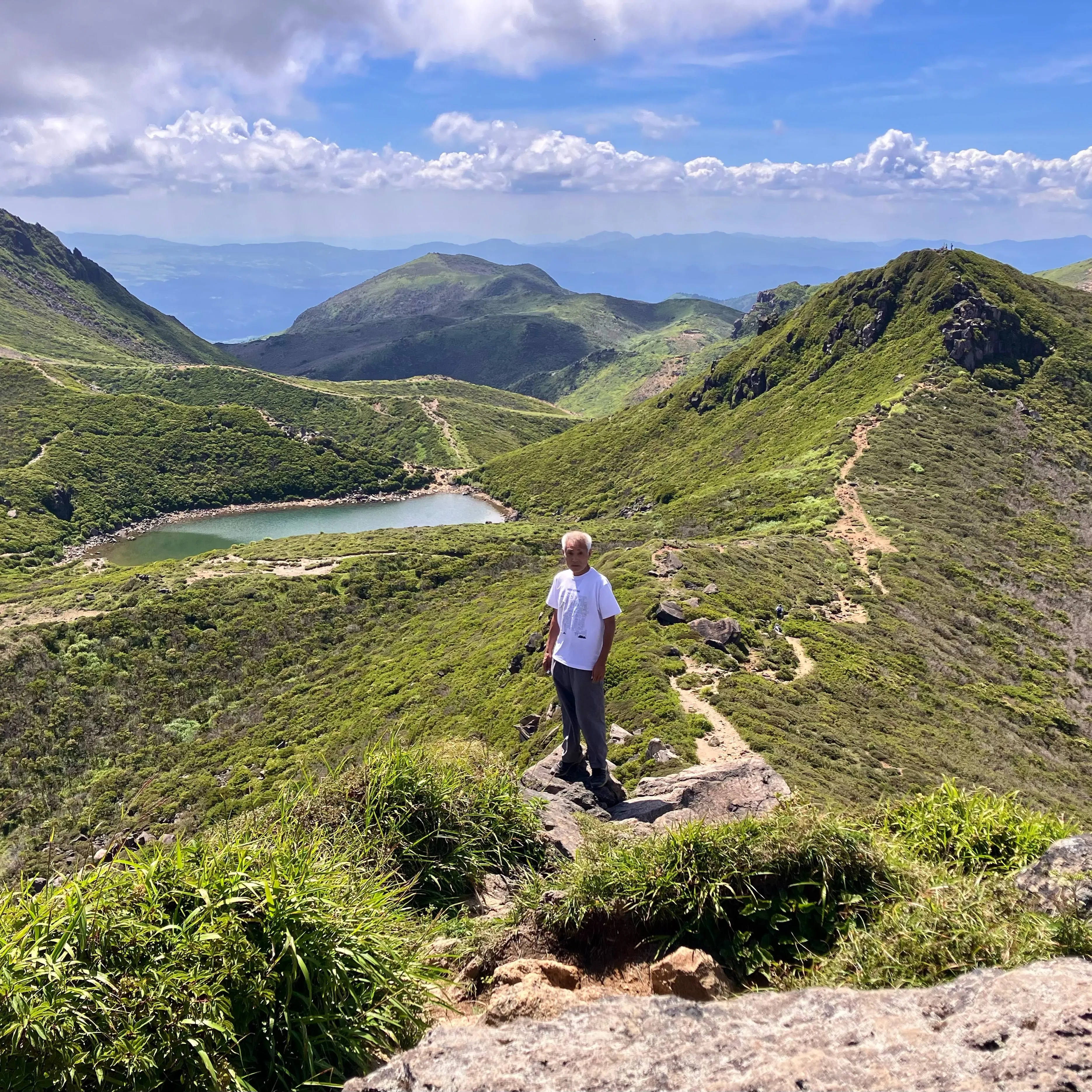 九州の屋根 くじゅう連山を象徴する天狗ヶ城〜中岳⛰️