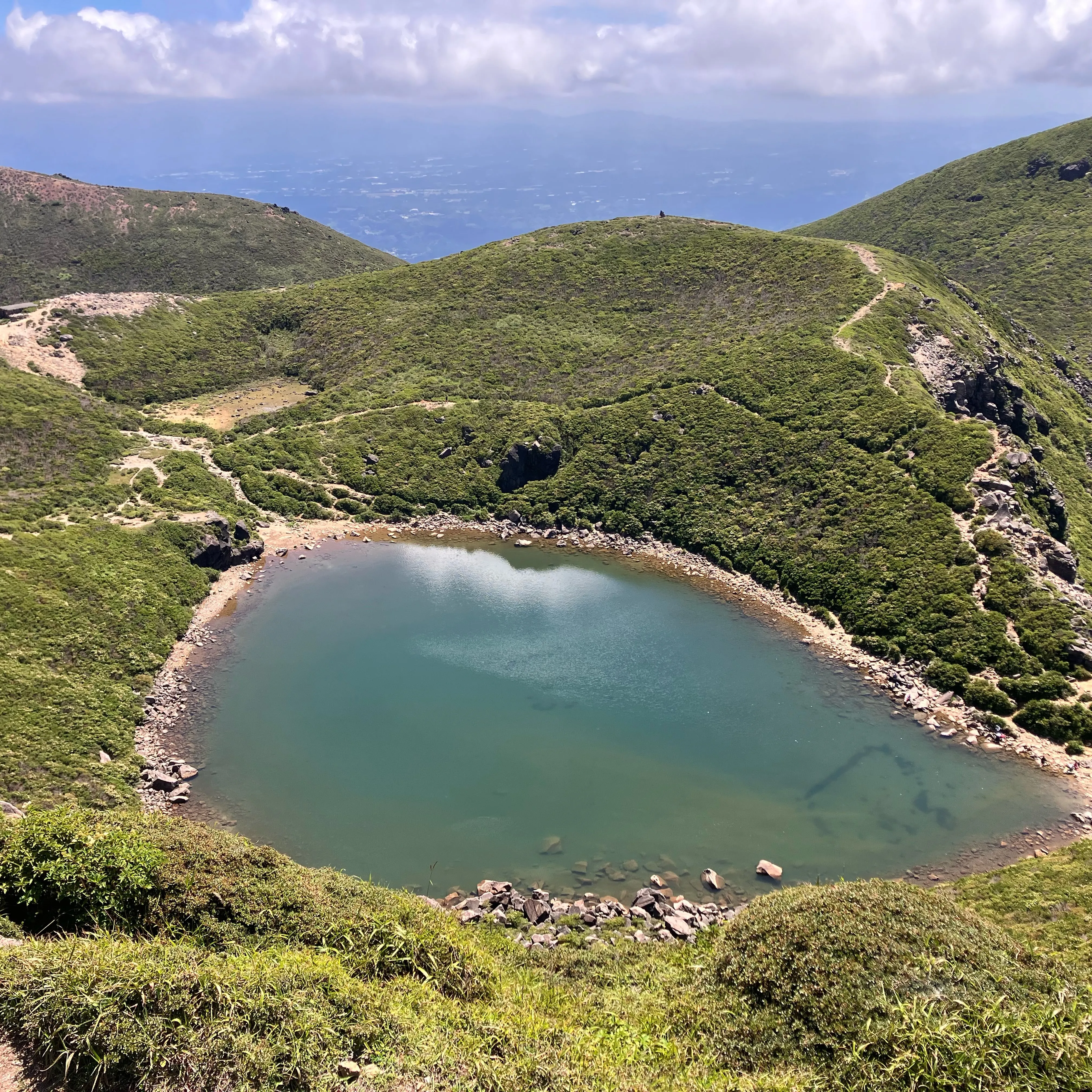 九州の屋根 くじゅう連山を象徴する天狗ヶ城〜中岳⛰️