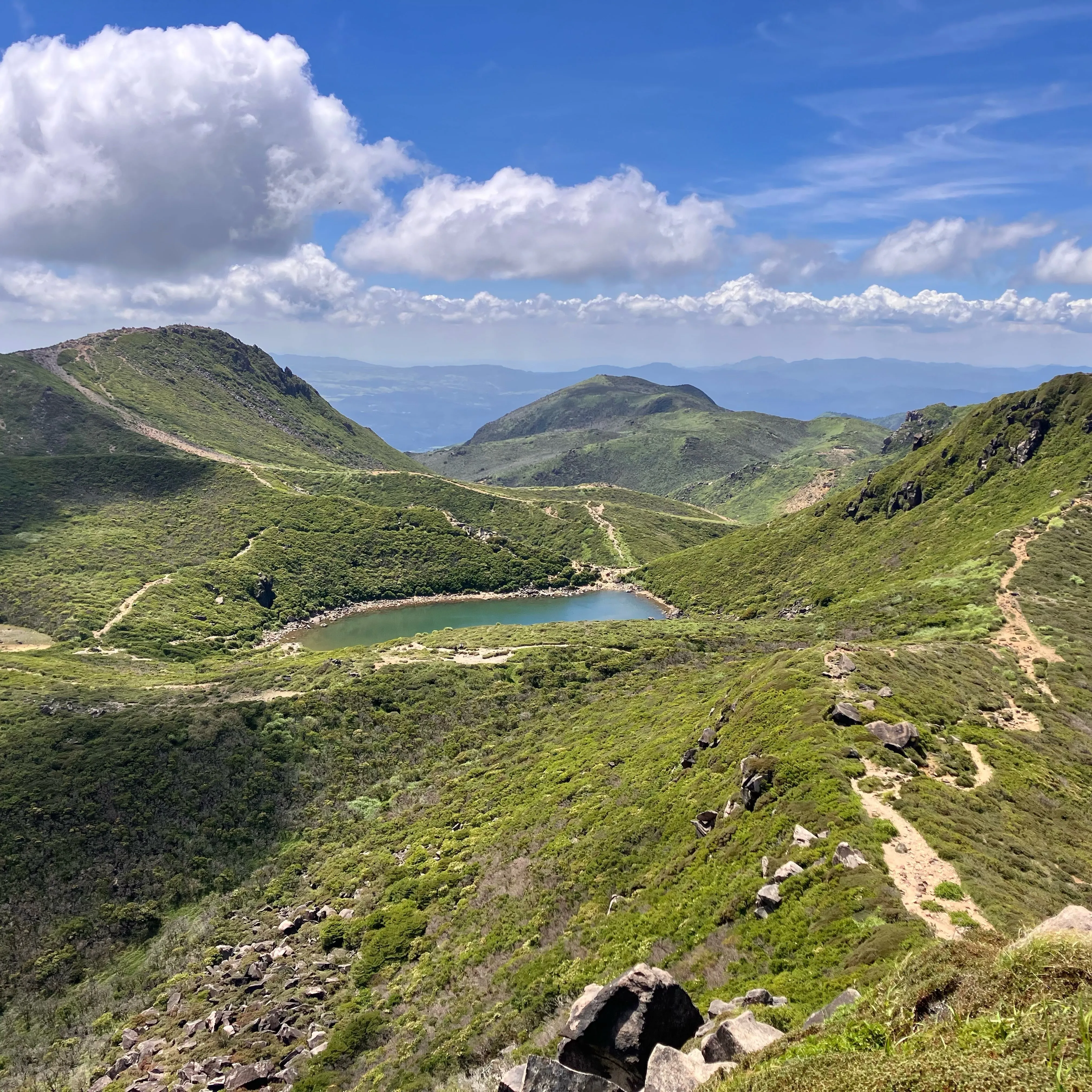 九州の屋根 くじゅう連山を象徴する天狗ヶ城〜中岳⛰️