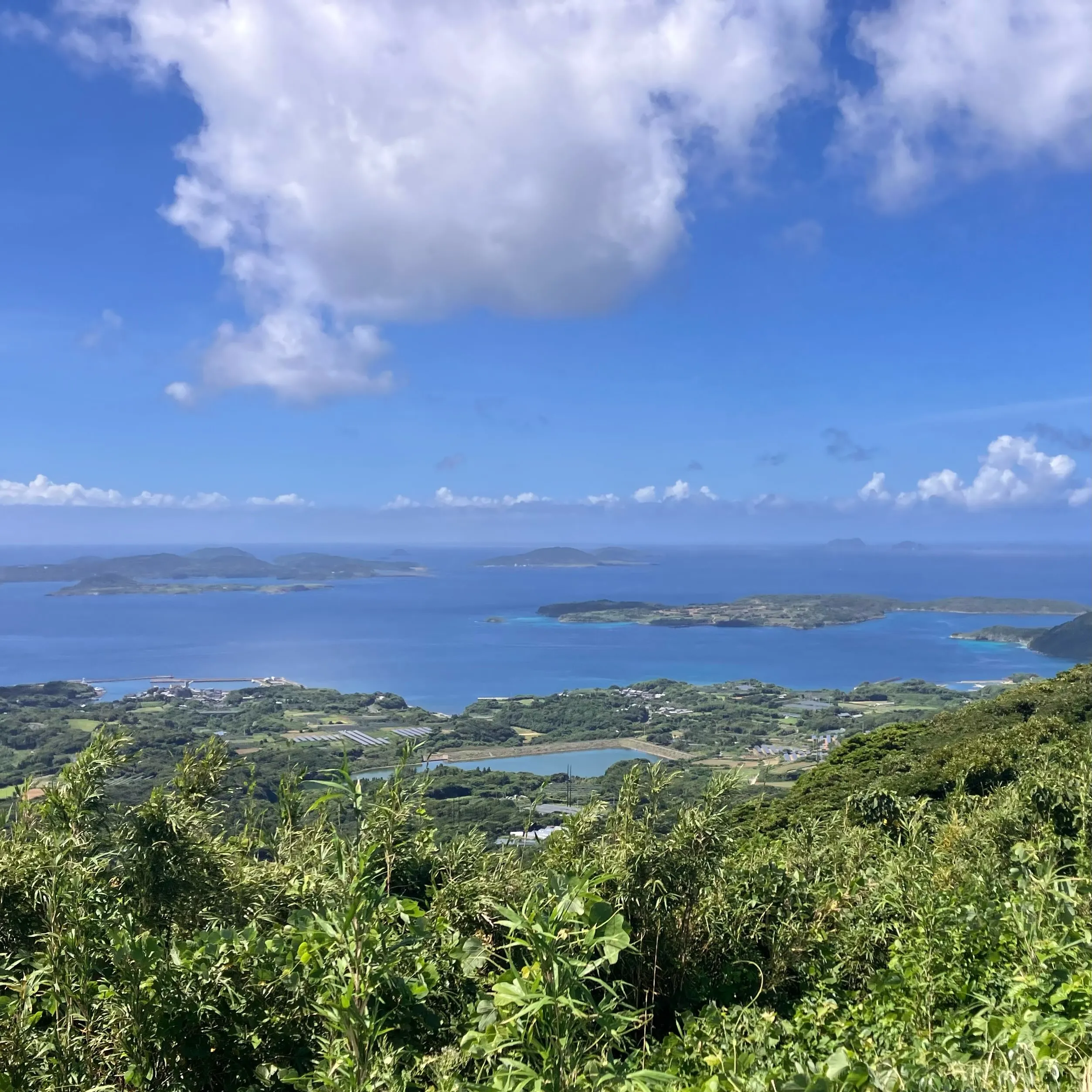 九州の離島 五島列島の宇久島のしま山百選 城ヶ岳⛰️🏝️