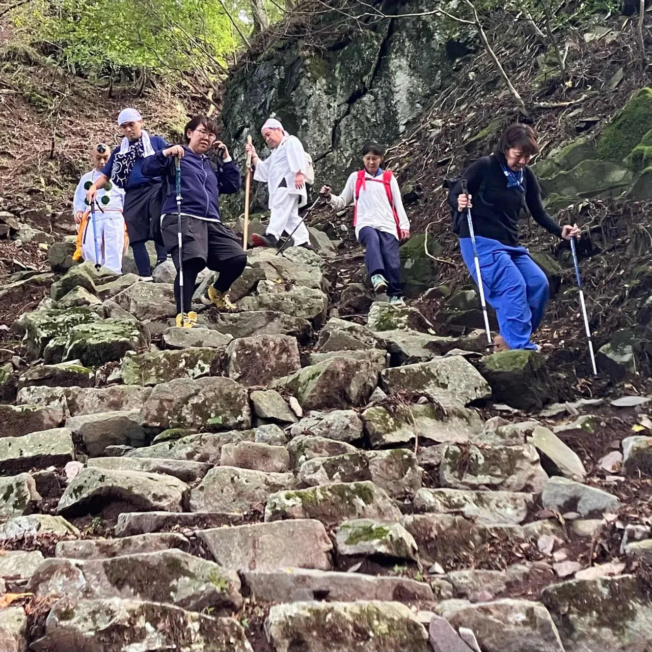 久し振りの英彦山は、いつものように英彦山レジェンドの定村さん...