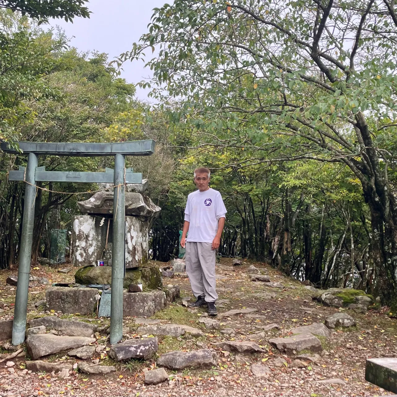 久し振りの英彦山は、いつものように英彦山レジェンドの定村さん...