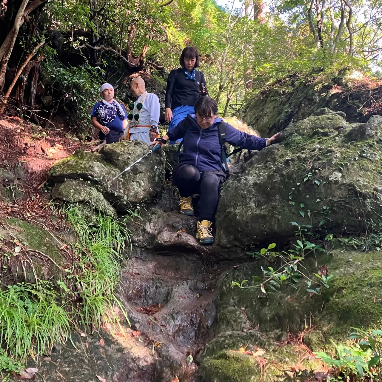 久し振りの英彦山は、いつものように英彦山レジェンドの定村さん...