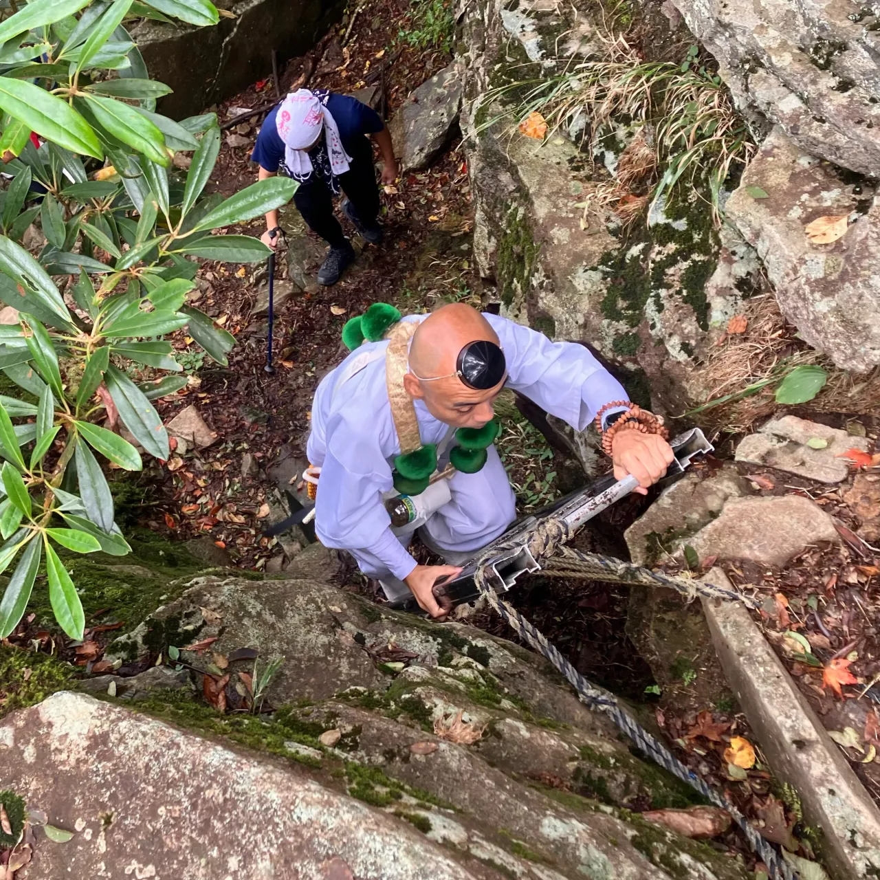 久し振りの英彦山は、いつものように英彦山レジェンドの定村さん...