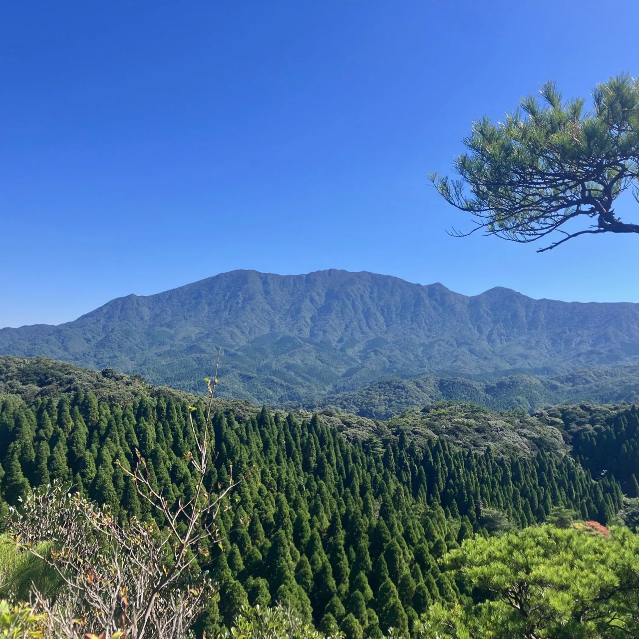 鹿児島県の大隅半島に聳える刀剣山⚔️