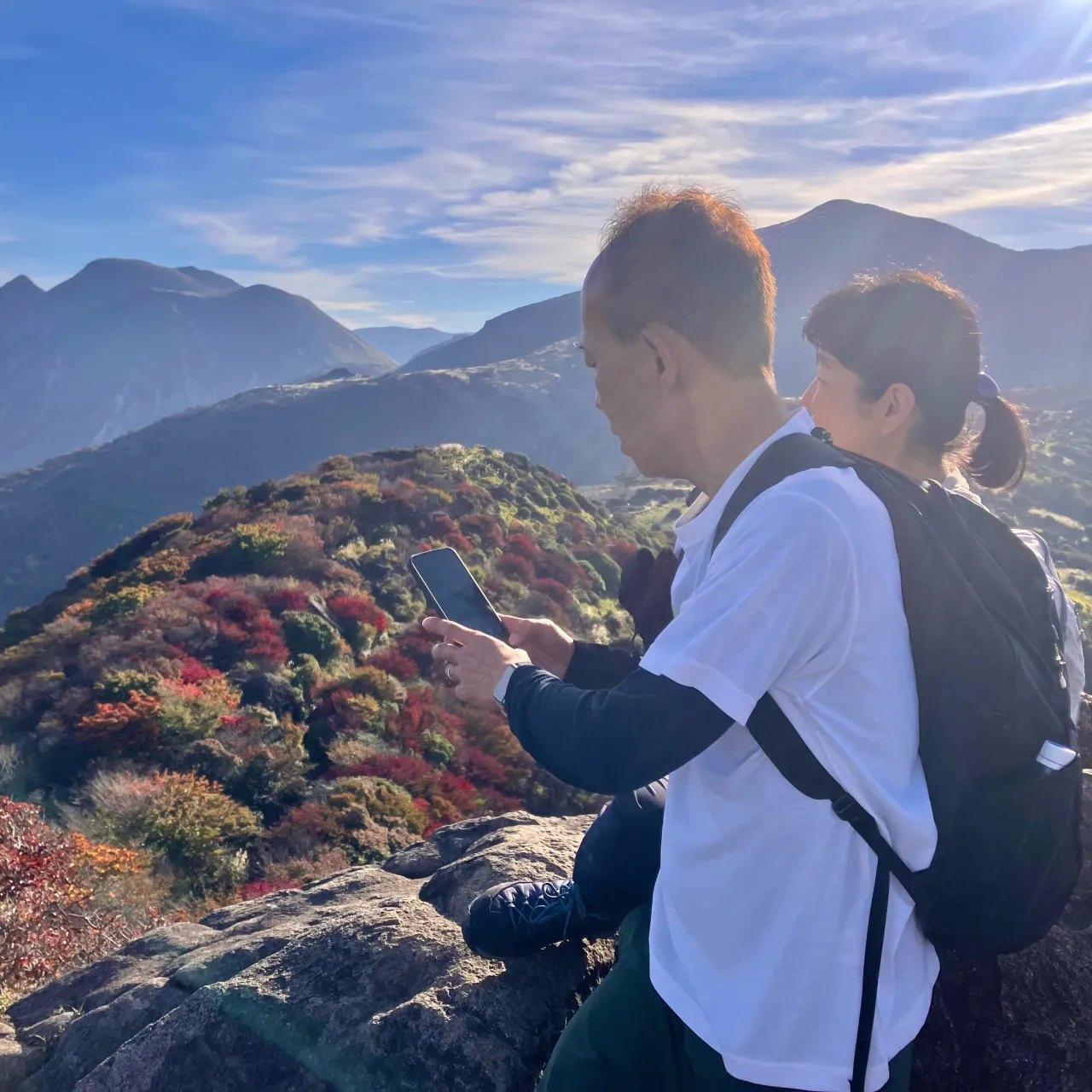 東京からお越しのご夫婦を九州の屋根くじゅう連山にご案内🚶➡...