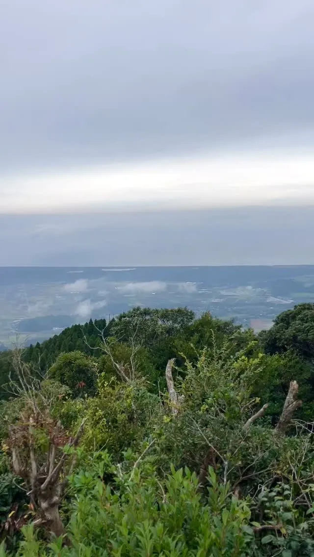 薩摩半島三名山 金峯山山頂から✨