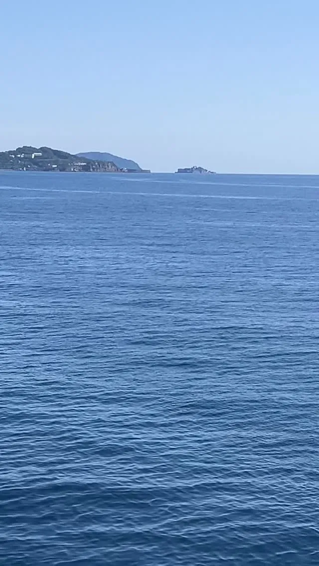 五島列島福江島への旅のフィナーレは、長崎港迄のフェリー🚢